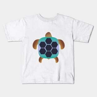 Green Turtle Kids T-Shirt